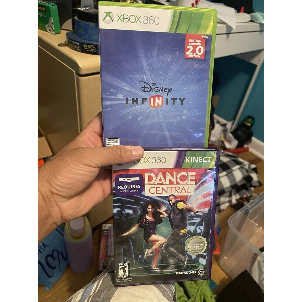 Lot‎ Of 2 Xbox 360 Games , Disney Infinity And Dance Central